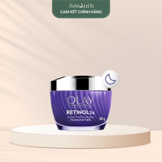   Tím  Kem dưỡng Olay Regenerist Retinol 24 Night Moisturiser 50g 