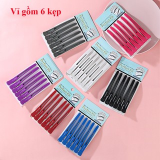 Hàng mới về] Set 6 kẹp tóc cố định thời trang Hàn Quốc - Kẹp K5