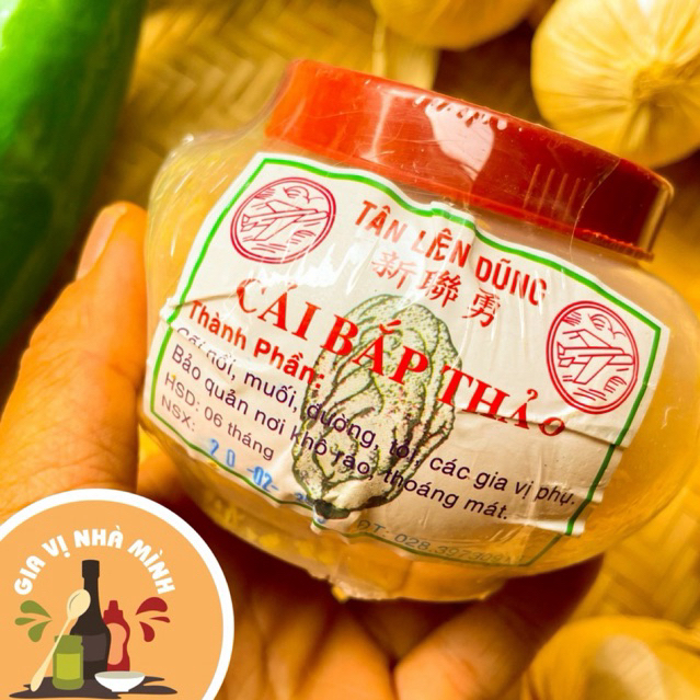 (COMBO 2 )-CẢI BẮP THẢO(CẢI XÁ BẤU)ĐÓNG HỘP  120GR