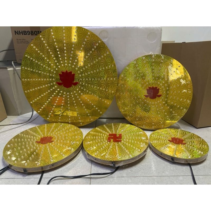 ĐÈN LED HÀO QUANG 22 CM TỎA