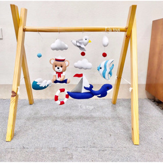 Kệ chữ A handmade cho trẻ sơ sinh