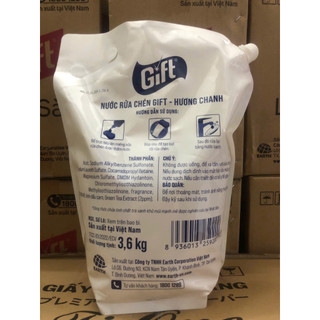 Nước Rửa Chén Gift 3.8kg