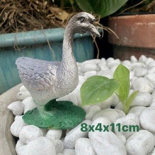 Mô hình Bộ 2 Vịt nông trại trang Trí Hồ Cá, Sân Vườn...