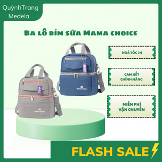 Balo Bỉm Sữa Mama’s Choice, Giữ Lạnh Sữa Mẹ Lên Đến 14h, Giữ Ấm Thức Ăn Cho Mẹ và Bé