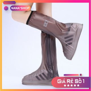 Ủng giày đi mưa thông minh chống nước - chống trượt cao cổ siêu bền chất liệu siêu dai siêu bền tiện dụng 5 màu sắc