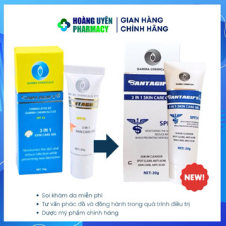  Gel hỗ trợ giảm mụn mờ thâm Santagift 20g 