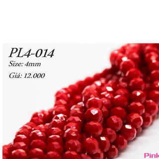 Pha lê 4mm - Link 1/3 - 12.000/dây