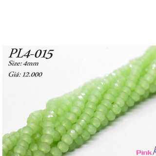 Pha lê 4mm - Link 1/3 - 12.000/dây