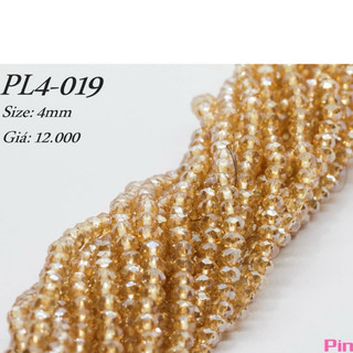 Pha lê 4mm - Link 1/3 - 12.000/dây