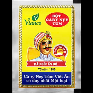 ( Combo 10 gói ) Bột cà ry nẹy túm Vianco 18g