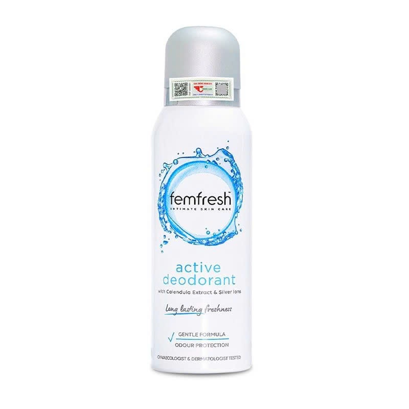 Xịt thơm mát vùng kín Femfresh Deodorant 125ml
