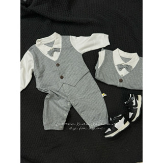 Body Suit Công Tử Dài Tay Cho Bé Trai 2024