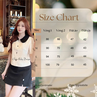 Clara Ruby- Áo Anna cổ sen size S-XL
