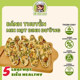 BÁNH THUYỀN SIÊU HẠT loại 1 giá tận xưởng, không đường, mẹ bầu ăn vặt ăn kiêng siêu healthy