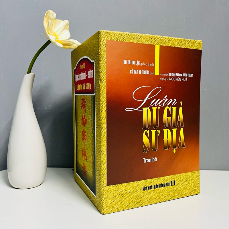 Sách - Luận Du Già Sư Địa (Trọn Bộ 4 Cuốn)