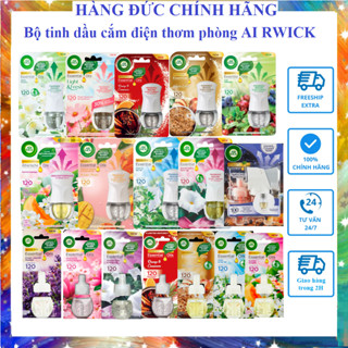 Bộ Tinh Dầu Cắm Điện Hoặc Tinh Dầu Thay Thế Air Wick ,Air Wick Botanica Châu Âu Thơm Phòng 220V