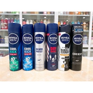 Xịt Khử Mùi Nivea Men 150ml