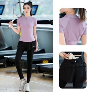 Đồ tập gym nữ quần dài Sport Áo khóa, bộ tập thể thao chạy bộ, đạp xe nữ chất đẹp