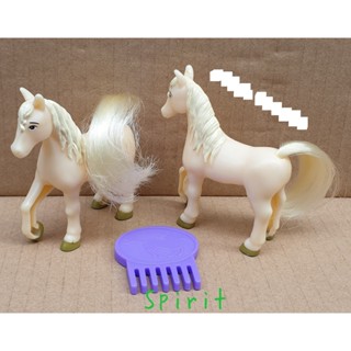Mô hình con Ngựa Spirit hàng Mcdonald's (kèm lược chảy lông)