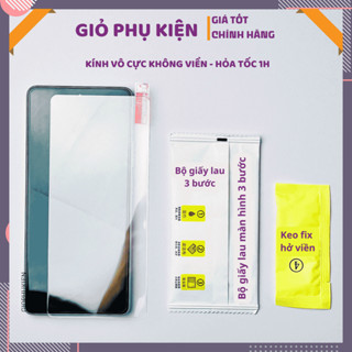 Kính cường lực HYPER KHÔNG VIỀN ĐEN Note 12Turbo 13Pro Note 12 Mi 13 Mi 12T 13T Turbo 4 Pro 90 GT