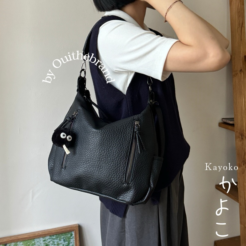 [ Tặng Charm ] Kayoko かよこ Hobo Bag - Túi Hobo Da KAYOKO ( Ouithebrand ) | BigBuy360 - bigbuy360.vn