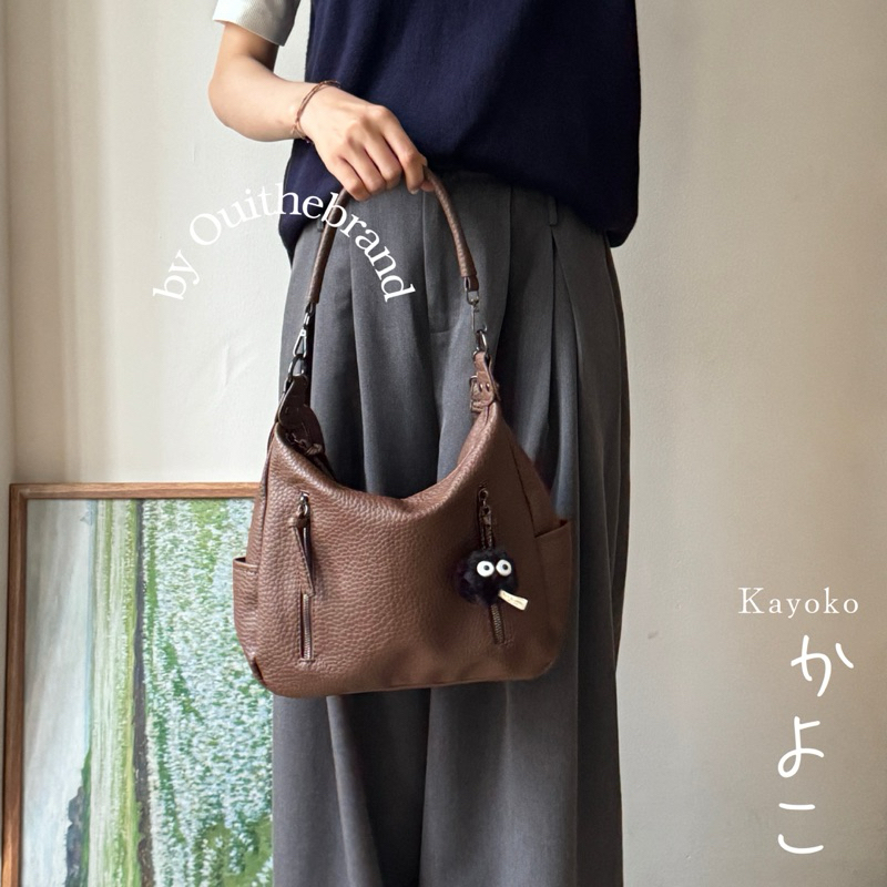 [ Tặng Charm ] Kayoko かよこ Hobo Bag - Túi Hobo Da KAYOKO ( Ouithebrand ) | BigBuy360 - bigbuy360.vn