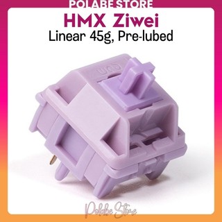 HMX Raw Ziwei Rainy75 linear switch bàn phím cơ HMX EVA linear switch Polabe Store