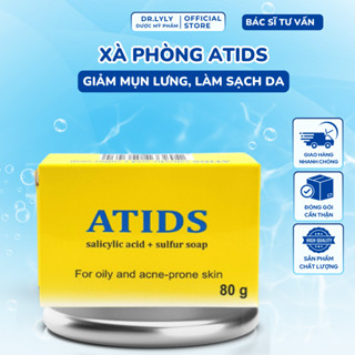   CHÍNH HÃNG   Xà Phòng Tắm ATIDS Soap 80g - Giảm Mụn Lưng Giúp Làm Sạch Da 