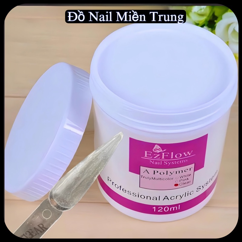 Bột đắp móng Ezflow 3trong1 (đắp bột, nắn hoa, bột nhúng)