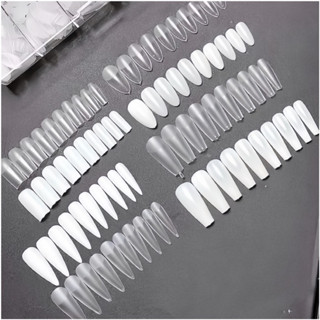 Móng úp HSM (loại 1 form đẹp) form vuông, form thang, form nhọn, form ovan, form tròn (hộp 500 móng)