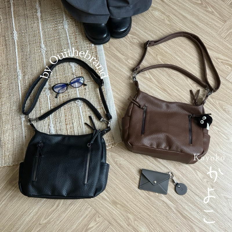 [ Tặng Charm ] Kayoko かよこ Hobo Bag - Túi Hobo Da KAYOKO ( Ouithebrand ) | BigBuy360 - bigbuy360.vn