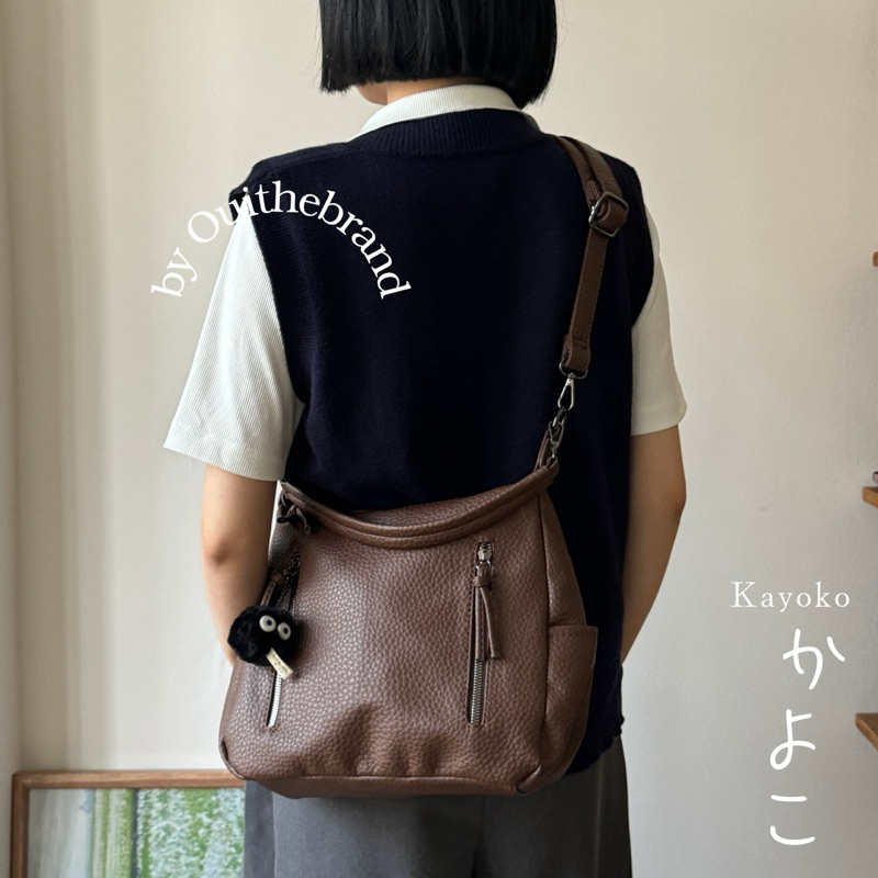 [ Tặng Charm ] Kayoko かよこ Hobo Bag - Túi Hobo Da KAYOKO ( Ouithebrand ) | BigBuy360 - bigbuy360.vn