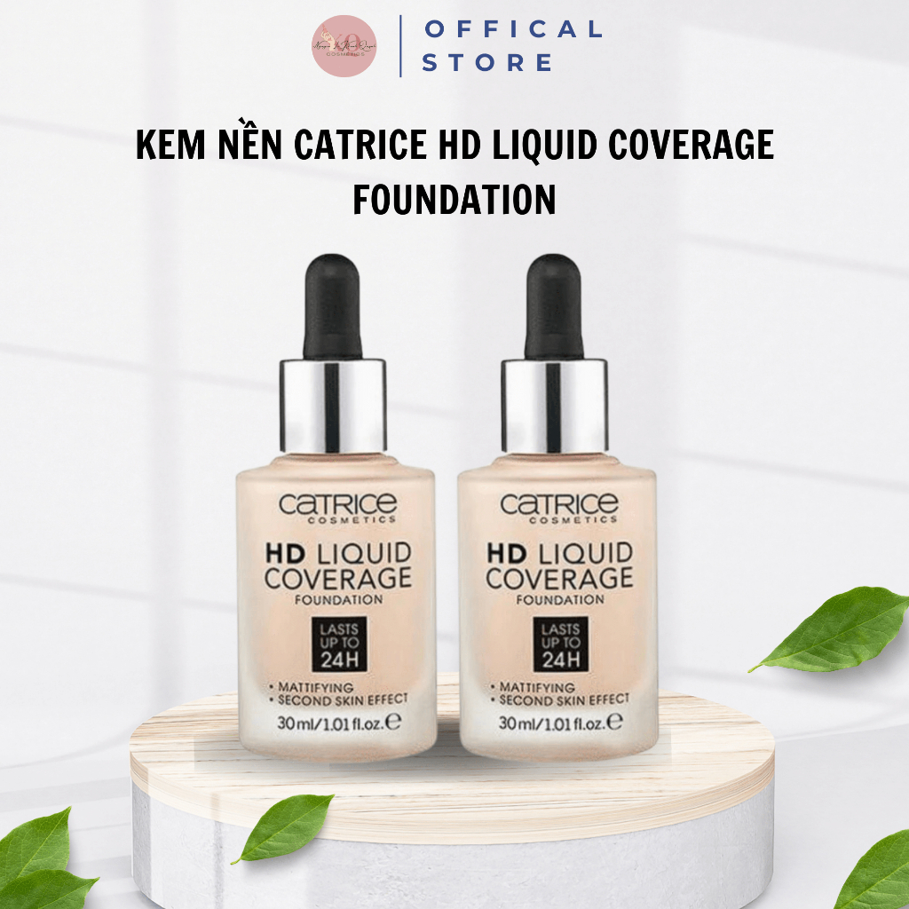 Kem Nền Catrice 24h HD Liquid 30ml