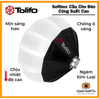  SOFTBOX CẦU TOLIFO - TẢN SÁNG CHO ĐÈN LED CÔNG SUẤT CAO 65CM  CHINABALL  