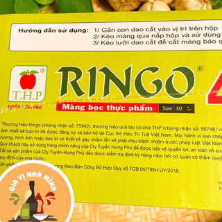 MÀNG BỌC THỰC PHẨM CHẤT LƯỢNG RINGO R400