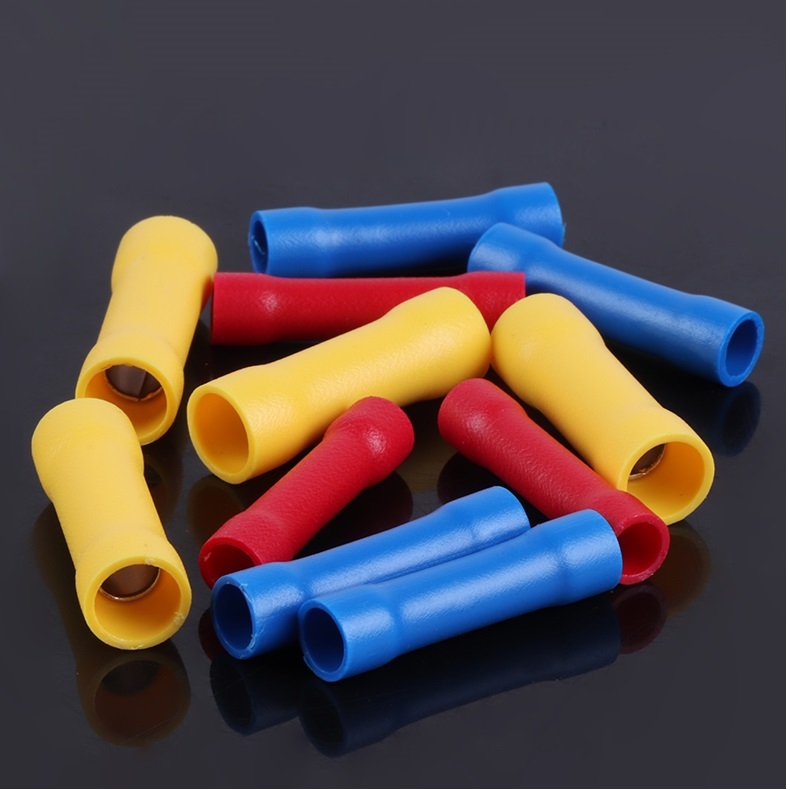 [Đơn tối thiểu 30k]Ống Nối Dây Điện combo 100c, cos nối dây điện, đầu cos nối thẳng, ống bọc dây điệ