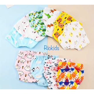 Combo 05 Quần Bỏ Bỉm Vải Riokids Chống Hăm Dành Cho Bé Size 80 90 100 110