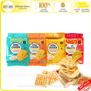 [HSD NEW][Chính hãng] Bánh quy lạt Soda Cracker không đường Thái Lan_ăn kiêng_ăn vặt_400g_Gahymart
