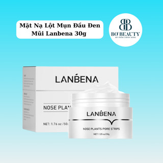 Mặt Nạ Lột Mụn Đầu Đen/Miếng Dán Lột Mụn Mũi Lanbena 30g