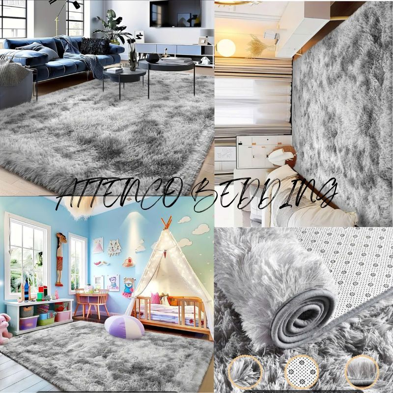 Thảm lông loang - thảm trải chân giường siêu mịn khổ M6X2M , 1mx1m6 , 80cmx2m , 50x1m6 nhập khẩu loạ