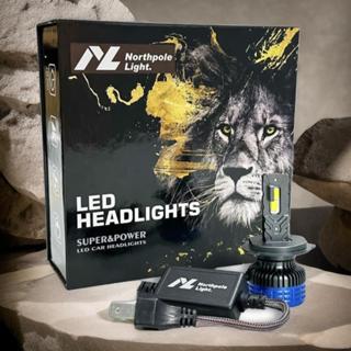 Dèn LED Pha N30 Sáng Trắng Gom Chiếu Xa DC:12- 24V  LẮP ÔTÔ,XE MÁY Chân H4, H7, H11, 9005, 9006 Đèn Pha Phụ Tùng.