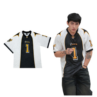 KANG - Team Number One T-Shirt, Áo Thun Kang Vải Lưới In Số 1 Jersey Local Brand Streetwear Form Oversize Unisex
