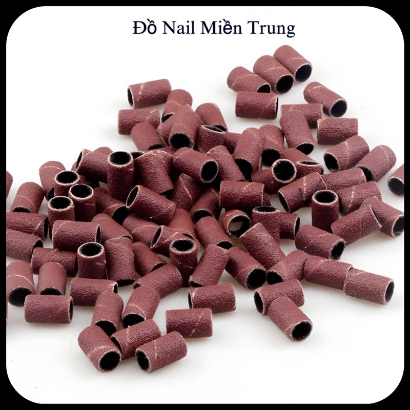 Đầu mài giấy nhám mài móng tay, cà sần móng
