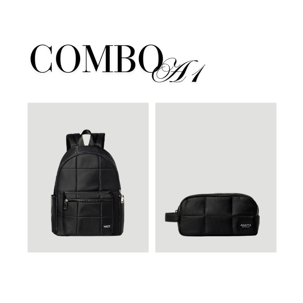 Combo A1 -  Balo Khía + Túi Pouch