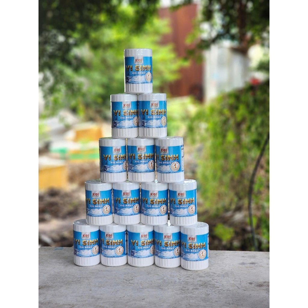 Men vi sinh Bio Magic - Chuyên gia xử lý nước hồ cá Koi . Chất lượng men hàng đầu trong việc xử lý nước