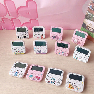🌸𝐓𝐀̣̆𝐍𝐆 𝐐𝐔𝐀̀🌸 Đồng hồ hẹn giờ mini Hello Kitty Doremon