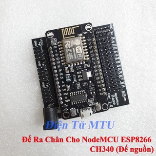 Đế Ra Chân Cho Node MCU ESP8266 CH340 (Đế nguồn)