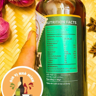 NƯỚC MẮM CÁ CƠM HẠNH PHÚC 60 ĐỘ ĐẠM 500ML