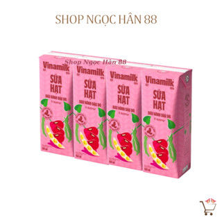 [NEW] Sữa Hạt Óc Chó/Hạnh Nhân Vinamilk vỉ 4 hộp x 180ml