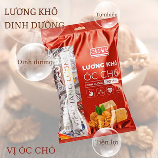  Lương khô vị Óc Chó SBT ăn vặt dinh dưỡng ăn kiêng Túi 285g 